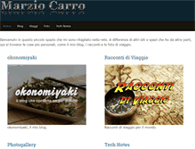 Tablet Screenshot of marziocarro.com